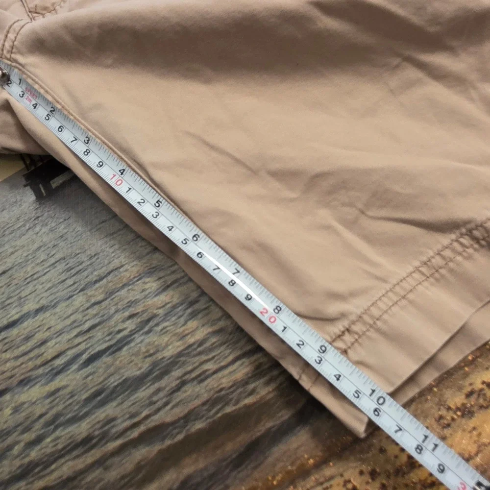 Vintage Polo Ralph Lauren‎ Mens Cargo Shorts Tan Khaki Cotton Multi Pocket 34